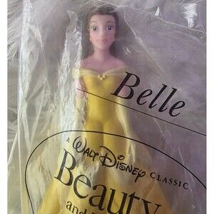 Beauty and the beast disney puppet vintage